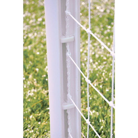 Jaypro Soccer Goals - Classic Official Round Goal Deluxe Package (8 ft.H x 24 ft.W x 4 ft.B x 10 ft.D) - NFHS, NCAA, FIFA Compliant Jaypro