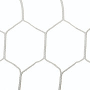 Jaypro Soccer Goal - Classic Official Round Goal Package (8 ft.H x 24 ft.W x 4 ft. x 10 ft.) - NFHS, NCAA, FIFA Compliant Jaypro