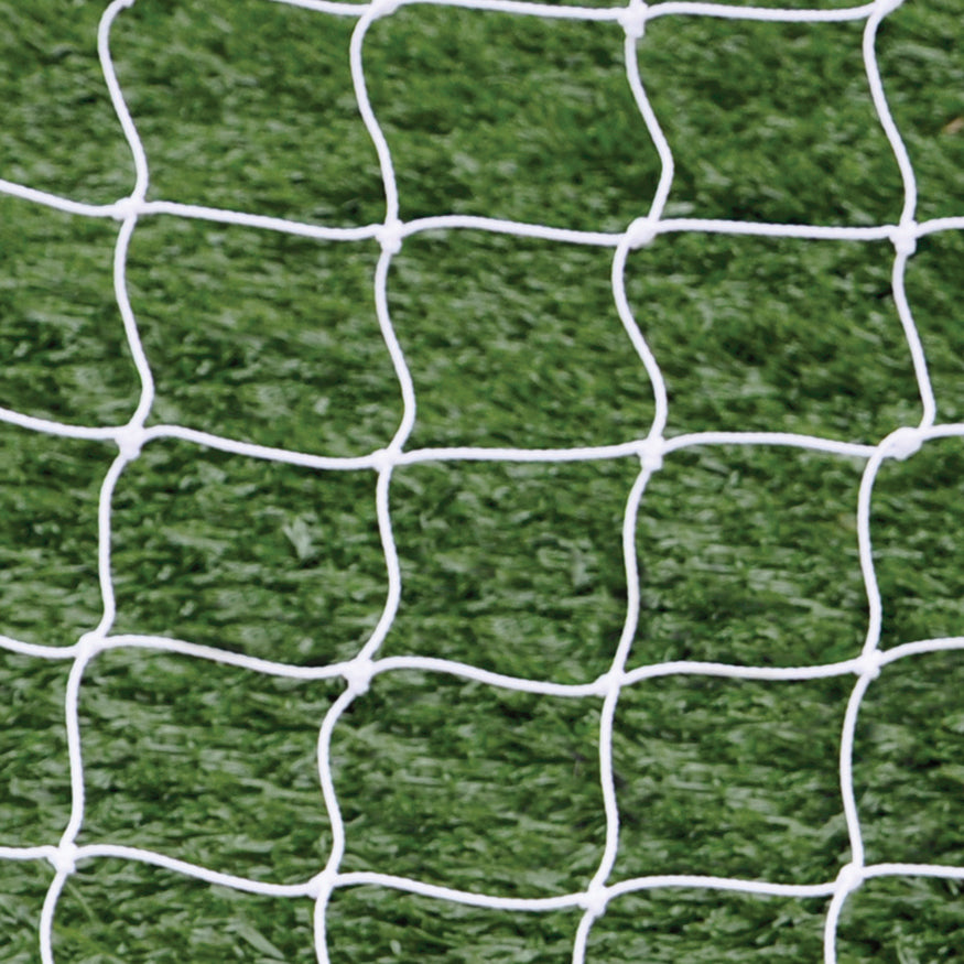 Jaypro Soccer Goals - Classic Official Round Goal - Semi-Permanent with Standard Backstays (8 ft.H x 24 ft.W x 4 ft.B x 10 ft.D) - NFHS, NCAA, FIFA Compliant Jaypro