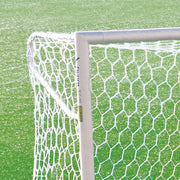 Jaypro Soccer Goals - Nova  Premier Adjustable Goal Package (8 ft.H x 24 ft.W x 4 ft.B x 10 ft.D) - NCAA, NFHS, FIFA, and ASTM Compliant  (White) Jaypro