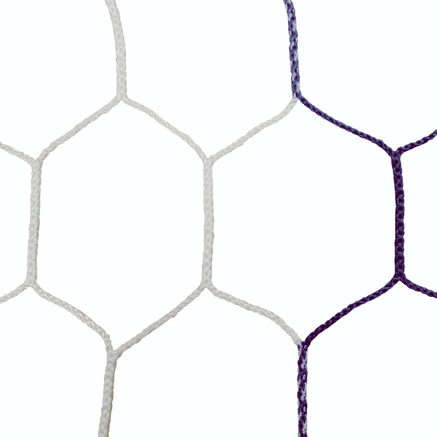 Jaypro Soccer Goals - Nova  Premier  Goal Package (8 ft.H x 24 ft.W x 4 ft.B x 10 ft.D) - ASTM Compliant  (Black/White) Jaypro