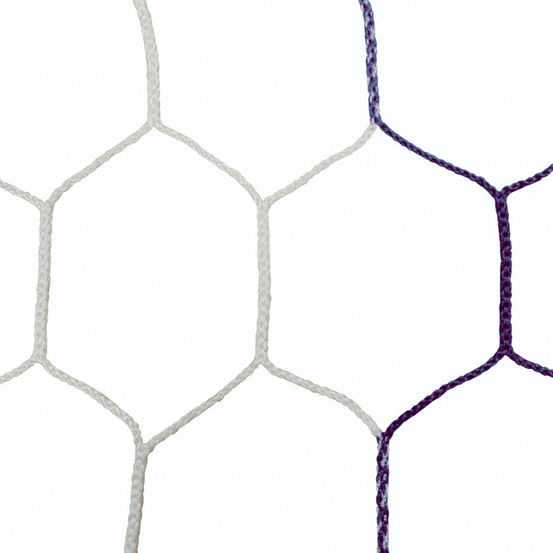 Jaypro Soccer Goals - Nova  Premier  Goal Package (8 ft.H x 24 ft.W x 4 ft.B x 10 ft.D) - ASTM Compliant  (Black/White) Jaypro
