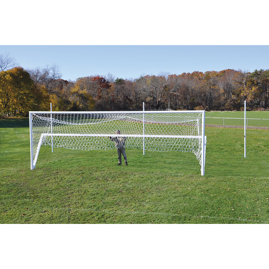 Jaypro SGP-660 - Soccer Goals - Nova  World Class Stadium Goal (8 ft.H x 24 ft.W x 6 ft.B x 6 ft.D) - NFHS, NCAA, FIFA Compliant Jaypro