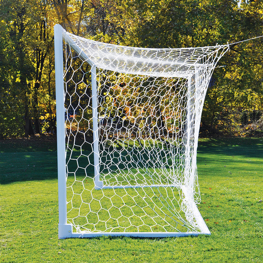 Jaypro SGP-660 - Soccer Goals - Nova  World Class Stadium Goal (8 ft.H x 24 ft.W x 6 ft.B x 6 ft.D) - NFHS, NCAA, FIFA Compliant Jaypro