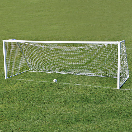 Jaypro Soccer Goal Replacement Nets (5-1/2 in. Sq. - 4mm Braided) - Classic Official Goals (8 ft.H x 24 ft.W x 4 ft.B x 10 ft.D)