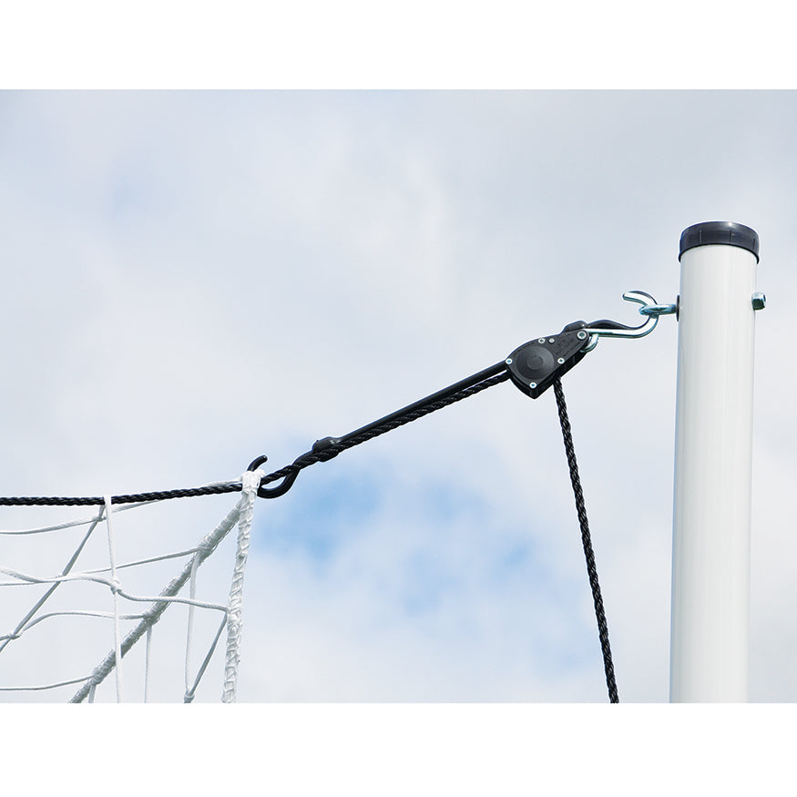Jaypro Soccer Goals - Nova  World Cup Goal (8 ft.H x 24 ft.W x 7 ft.B x 8 ft.D) - NFHS, NCAA, FIFA Compliant Jaypro