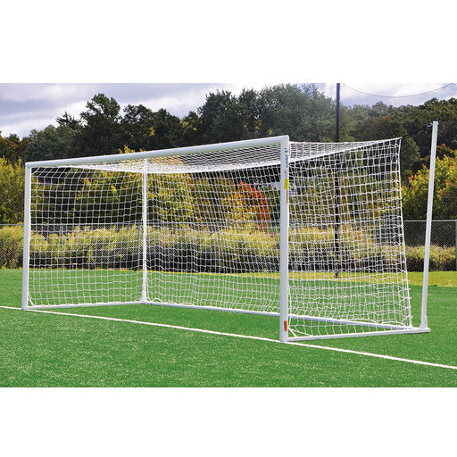 Jaypro Soccer Goals - Nova  World Cup Goal Package (8 ft.H x 24 ft.W x 7 ft.B x 8 ft.D) - NFHS, NCAA, FIFA Compliant Jaypro