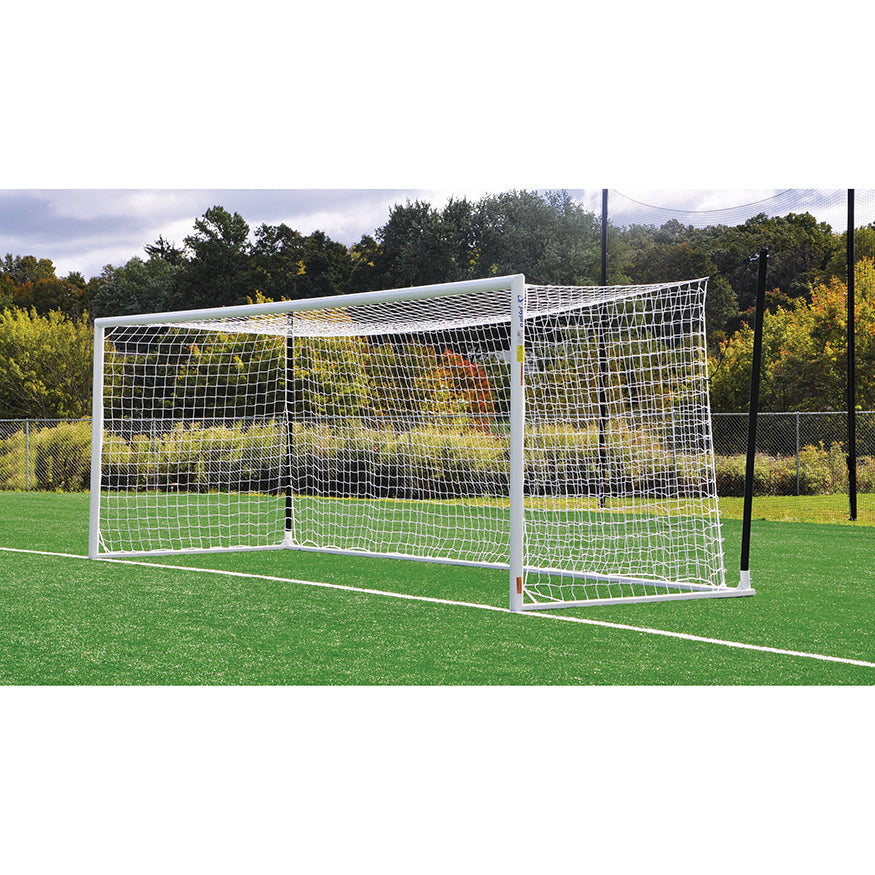 Jaypro Soccer Goals - Nova  World Cup Goal (8 ft.H x 24 ft.W x 7 ft.B x 8 ft.D) - NFHS, NCAA, FIFA Compliant Jaypro
