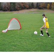 Jaypro Soccer Pop-Up Trainers with Bag (4 ft.W x 2-1/2 ft.H x 2-1/2 ft.D) (Red)