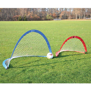 Jaypro Soccer Pop-Up Trainers with Bag (4 ft.W x 2-1/2 ft.H x 2-1/2 ft.D) (Red)