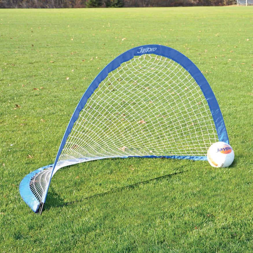 Jaypro Soccer Pop-Up Trainers with Bag (6 ft.W x 3 ft.4 in.H x 3 ft.4 in.D) (Blue)