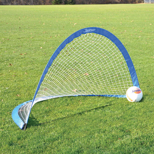 Jaypro Soccer Pop-Up Trainers with Bag (6 ft.W x 3 ft.4 in.H x 3 ft.4 in.D) (Blue)