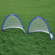 Jaypro Soccer Pop-Up Trainers with Bag (6 ft.W x 3 ft.4 in.H x 3 ft.4 in.D) (Blue)