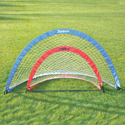 Jaypro Soccer Pop-Up Trainers with Bag (6 ft.W x 3 ft.4 in.H x 3 ft.4 in.D) (Blue)