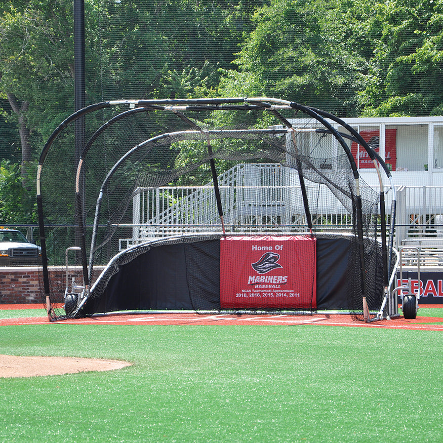 Jaypro Batting Cage - Skirt Drop with Digital Graphic Jaypro
