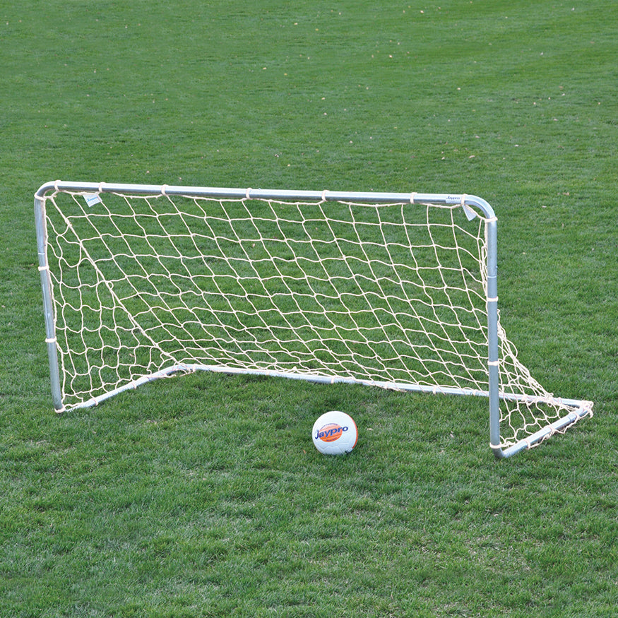 Jaypro Soccer Goal - Rugged Play Goal - Practice Goal (4 ft.H x 8 ft.W x 4 ft.D)
