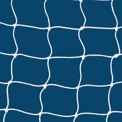 Jaypro Soccer Goal Replacement Nets (5-1/2 in. Sq. - 4mm Braided Mesh) - Classic Official Goal (8 ft.H x 24 ft.W x 4 ft.B x 10 ft.D) (White) Jaypro