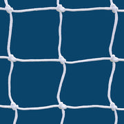 Jaypro Soccer Goal Replacement Nets (5-1/2 in. Sq. - 6mm Braided Mesh) - Classic Official Goal (8 ft.H x 24 ft.W x 4 ft.B x 10 ft.D) (White) Jaypro