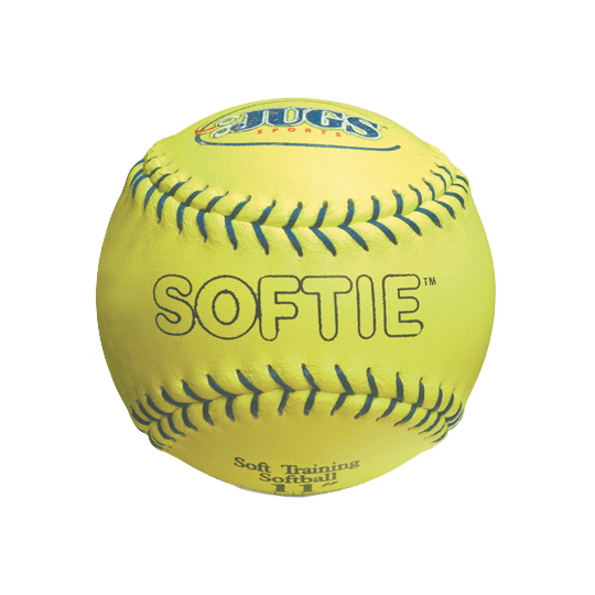 JUGS Softie Softballs: Game-Ball Yellow JUGS Sports