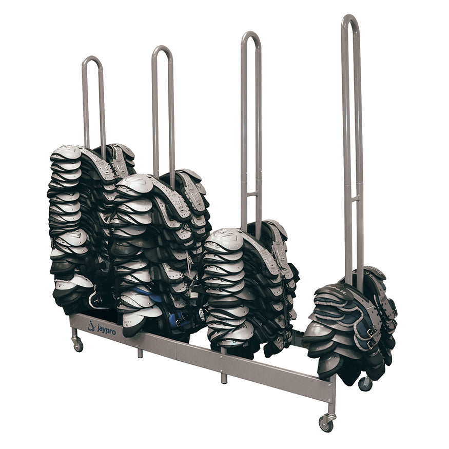 Jaypro Shoulder Pad Deluxe Rack - StackMaster  (80 Pad Capacity)