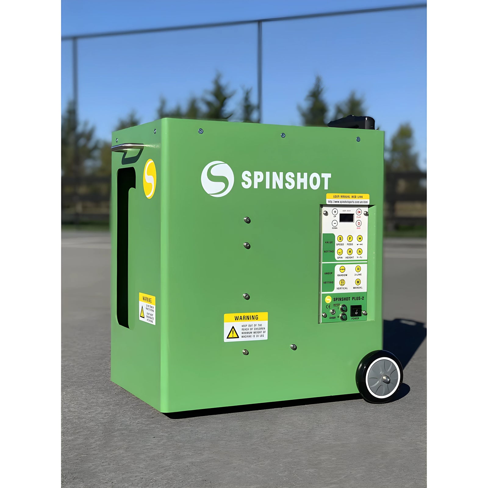 Spinshot Plus-2 Tennis Ball Machine - JoySportStore