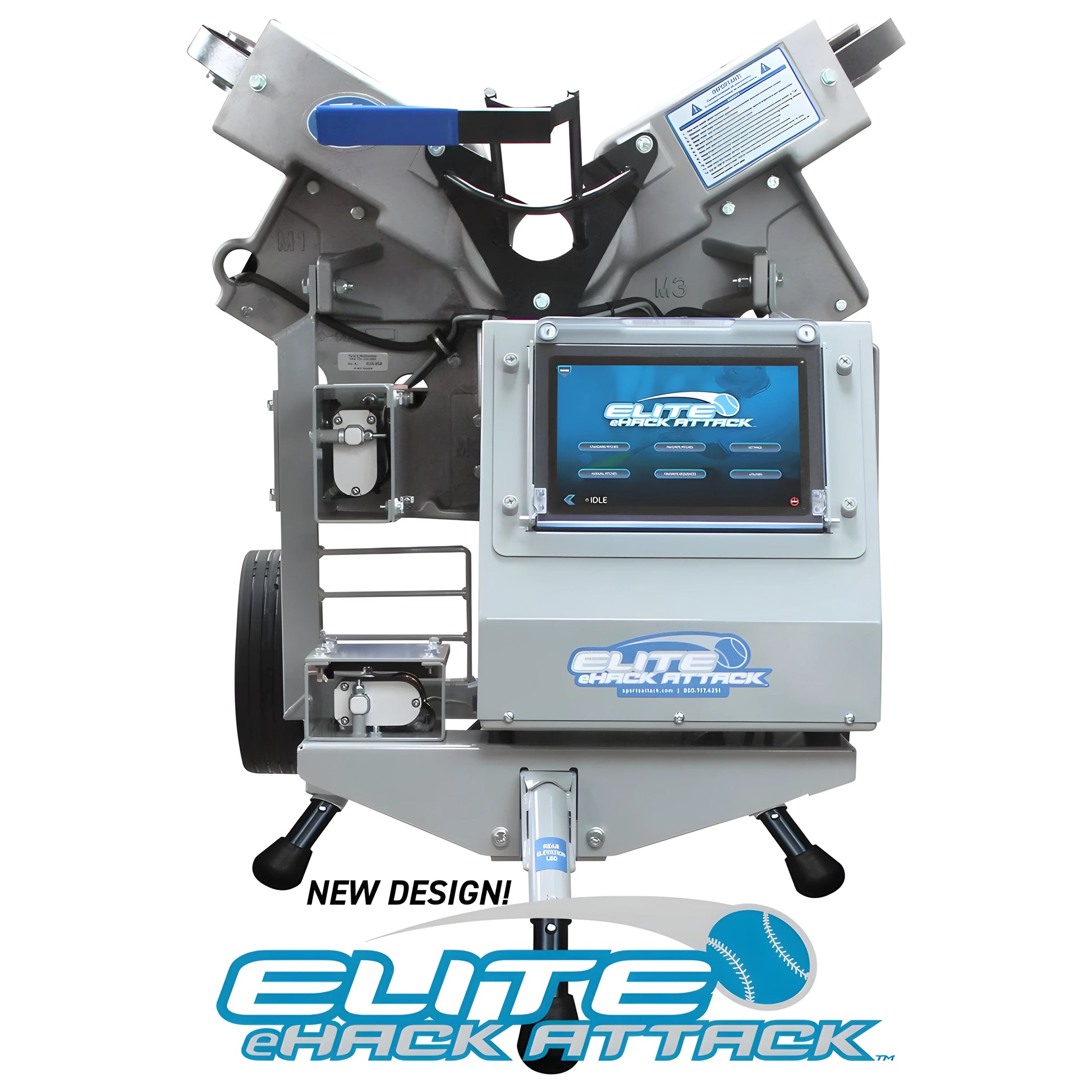 Sports Attack Elite Pitching Machine with Advanced Features for Accurate Baseball Training