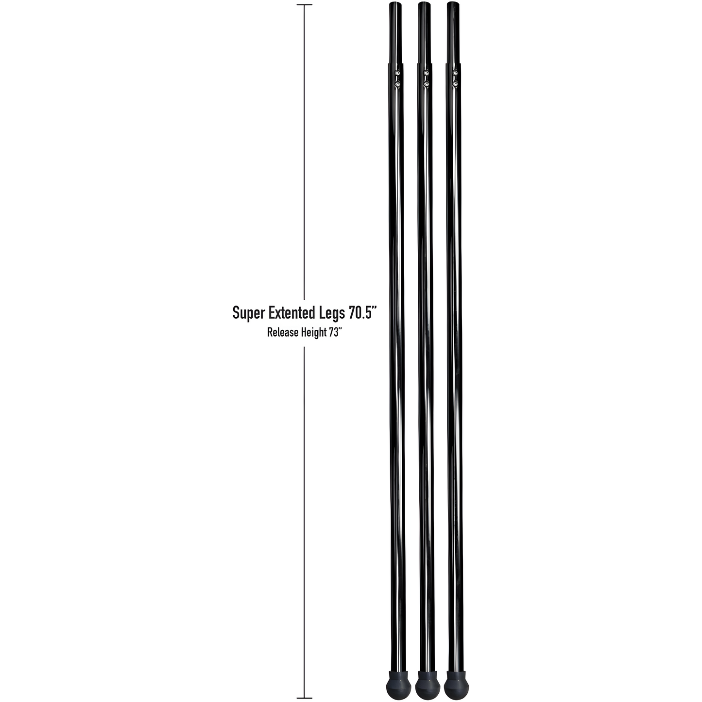Sports Attack Extended Legs for portable sports equipment, featuring adjustable height and durable construction