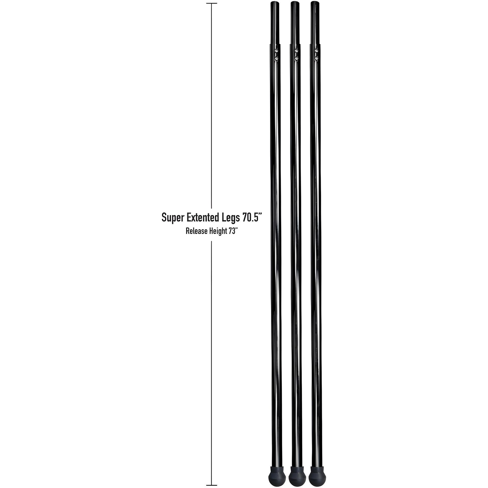 Sports Attack Extended Legs for portable sports equipment, featuring adjustable height and durable construction