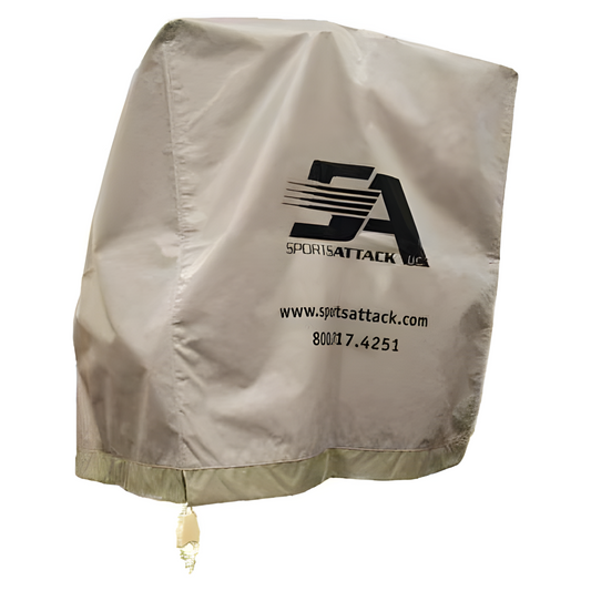 Sports Attack Gray Machine Cover w/ Nylon Draw Rope and Lock