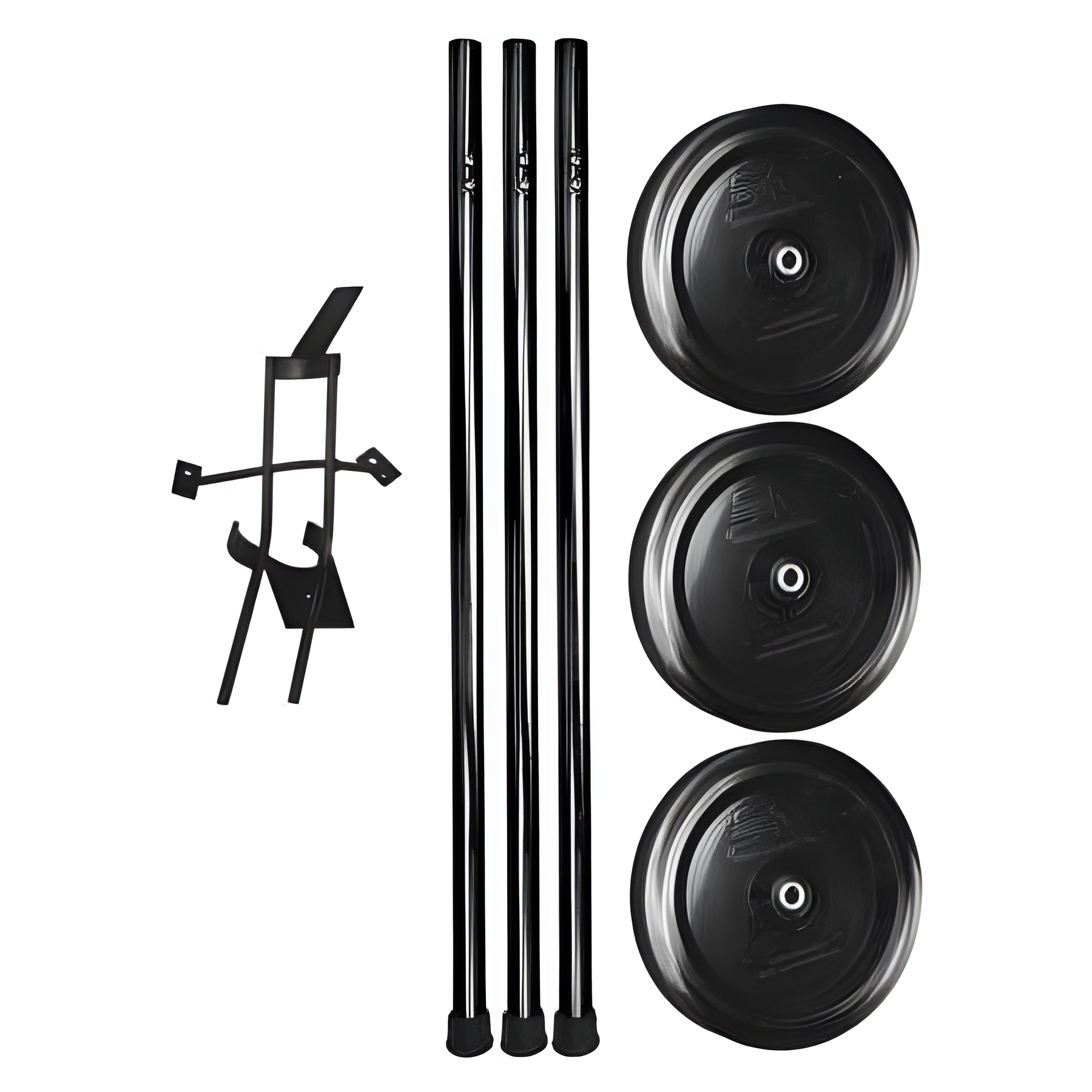 Sports Attack Hack Conversion Kit with three poles and weights for enhancing sports training