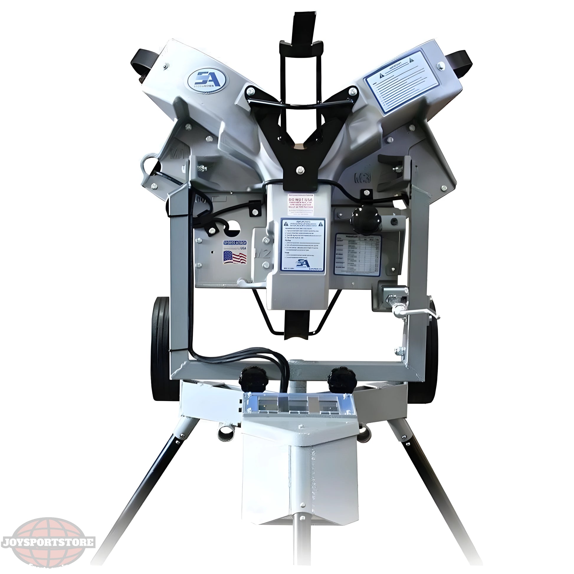 Sports Attack I-Hack Machine for training pitchers and hitters with adjustable settings and durable design