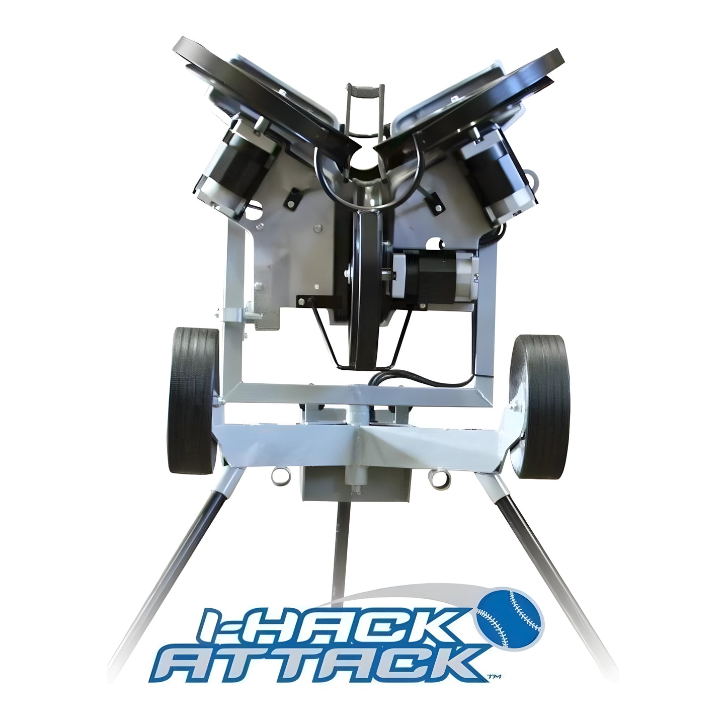 Sports Attack I-Hack Machine designed for precise baseball pitching practice and training