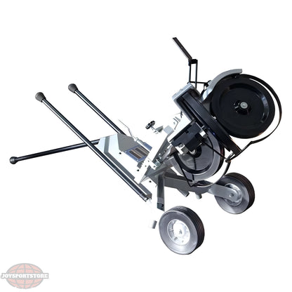 Sports Attack I-Hack Machine for baseball training, featuring durable construction and easy mobility