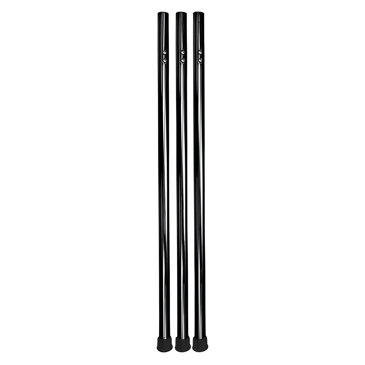 Three black Sports Attack Junior Hack training poles for enhancing athletic performance