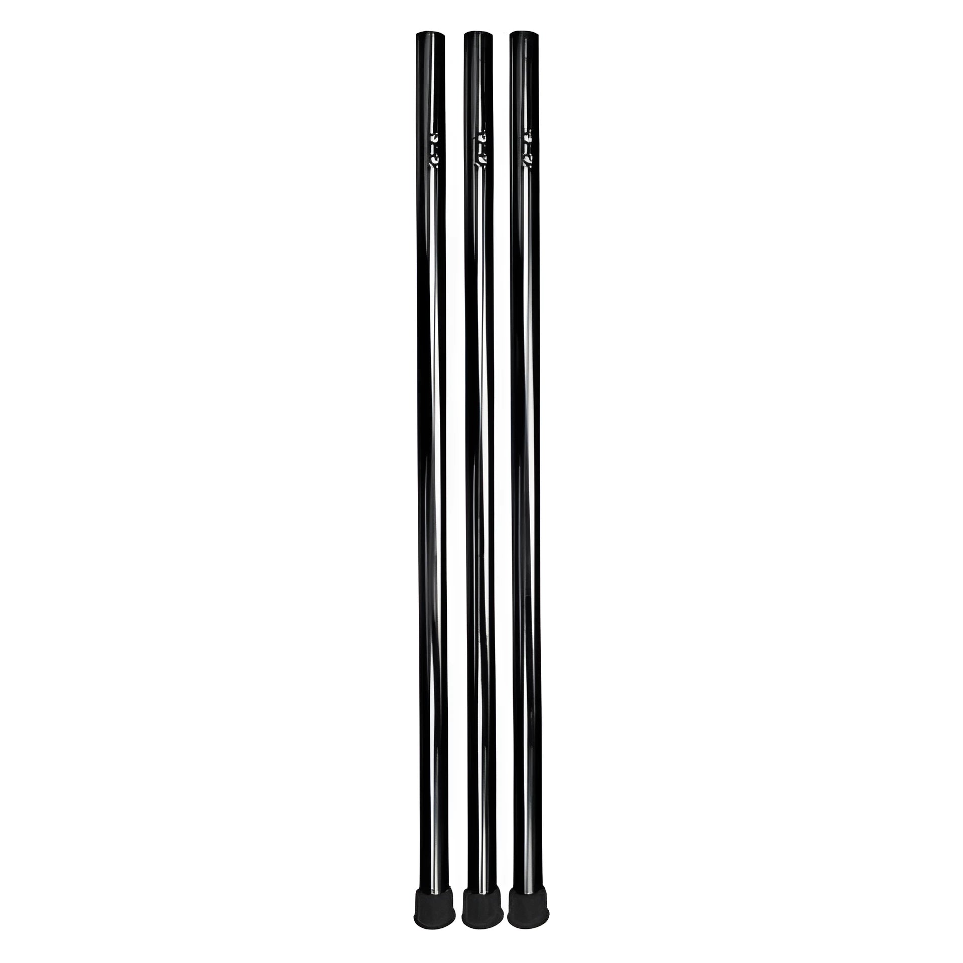 Three black Sports Attack Junior Hack training poles for enhancing athletic performance