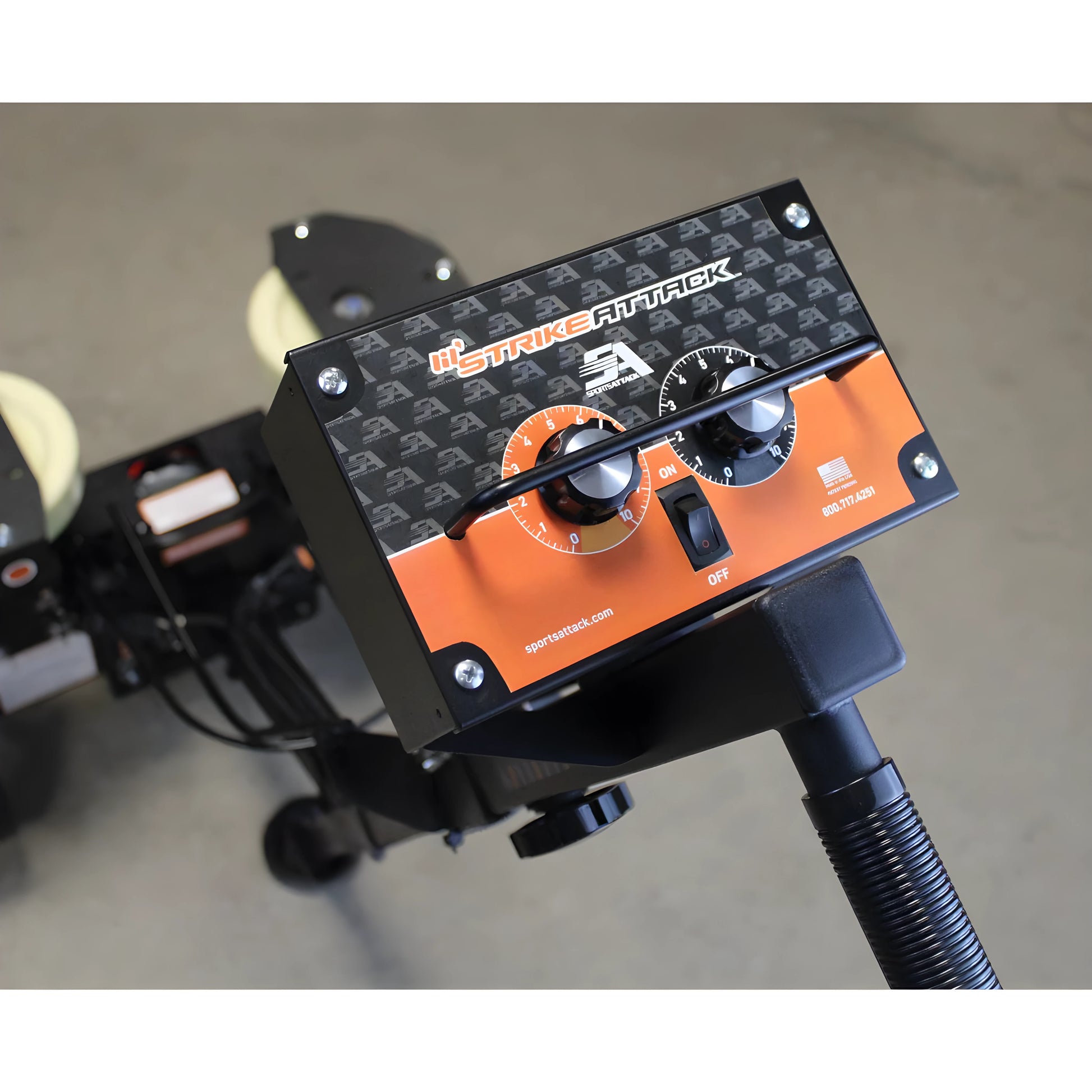 Sports Attack Soccer-Machine Controller with Adjustable Knobs for Custom Training Drills