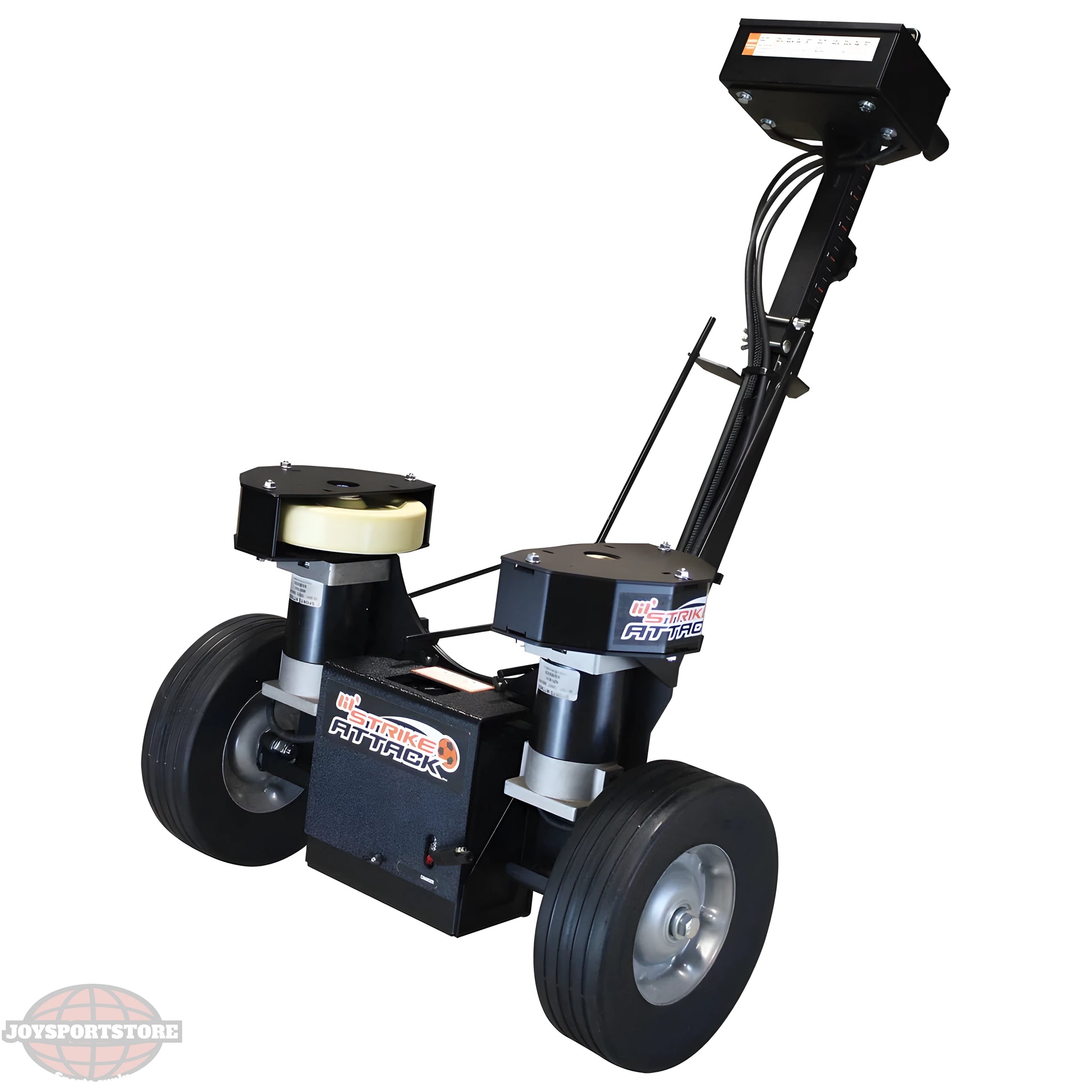 Sports Attack Soccer-Machine for practicing accurate passes and shots on goal