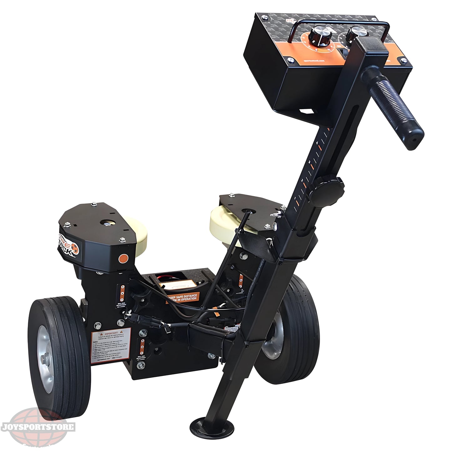 Sports Attack Soccer-Machine with adjustable settings for practicing soccer skills and improving performance