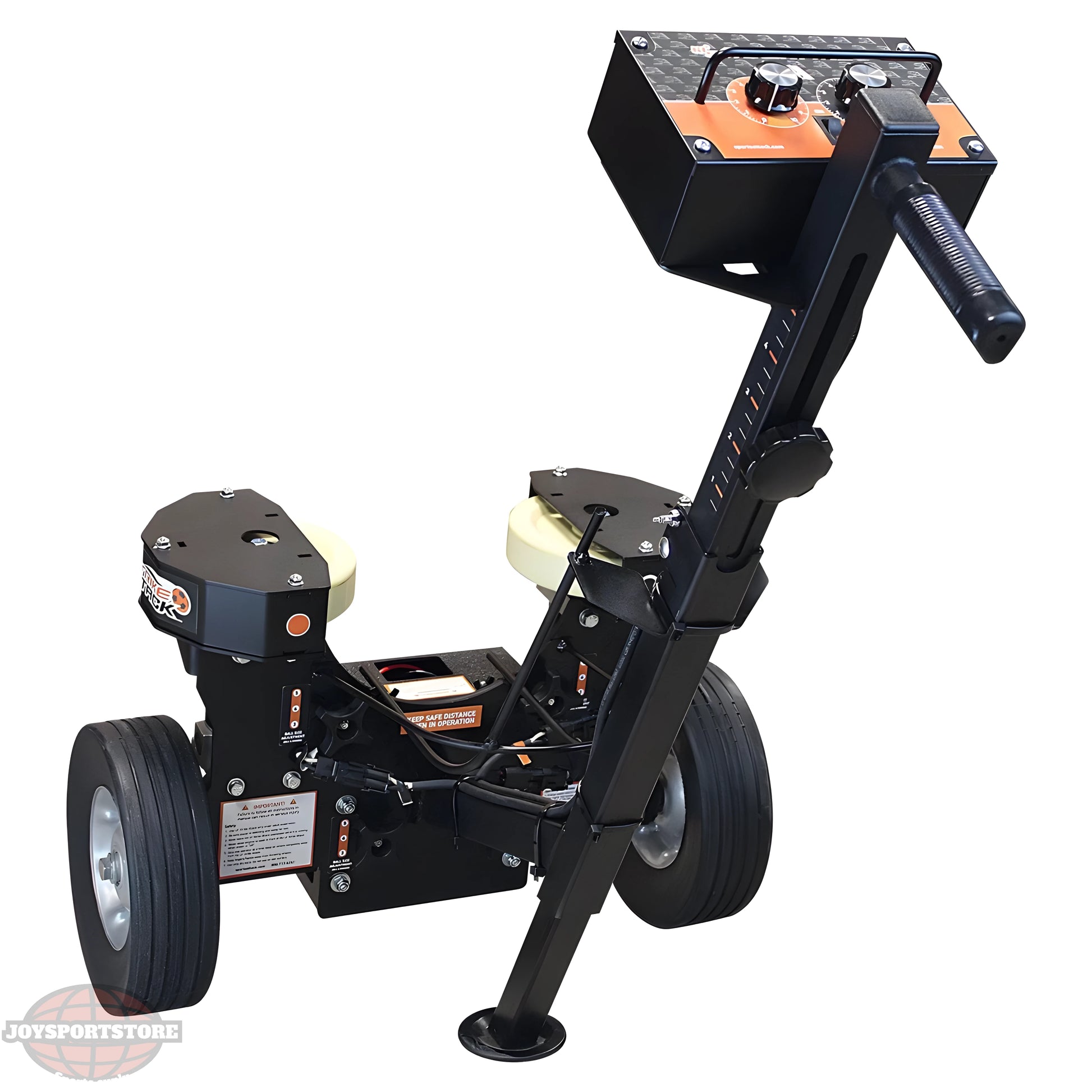 Sports Attack Soccer-Machine with adjustable settings for practicing soccer skills and improving performance