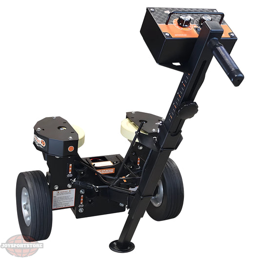 Sports Attack Soccer-Machine with adjustable settings for practicing soccer skills and improving performance