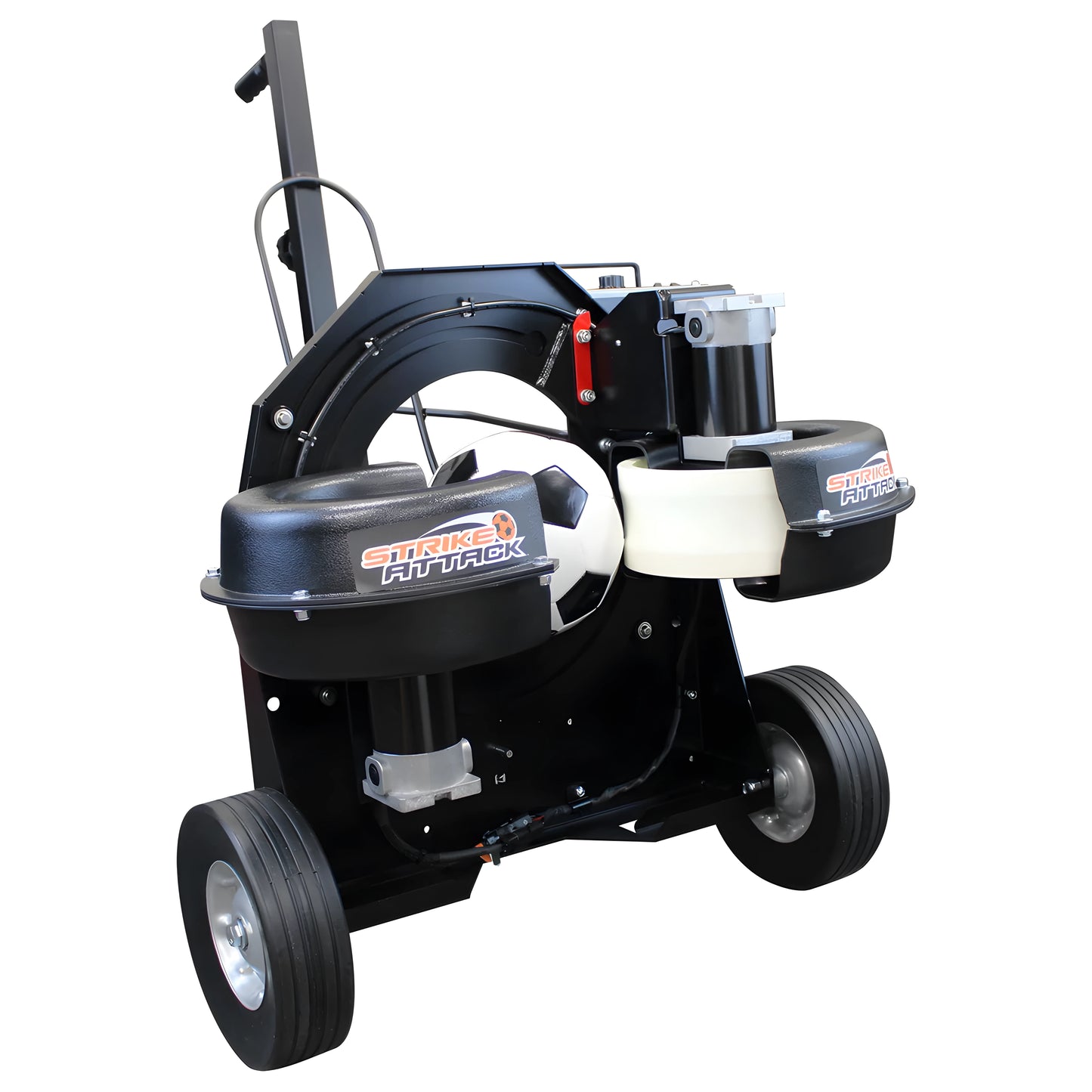 Sports Attack Soccer Machine for automated soccer ball pitching and training sessions