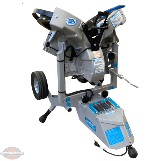 Sports Attack Softball Machine designed for accurate pitching and training for softball players