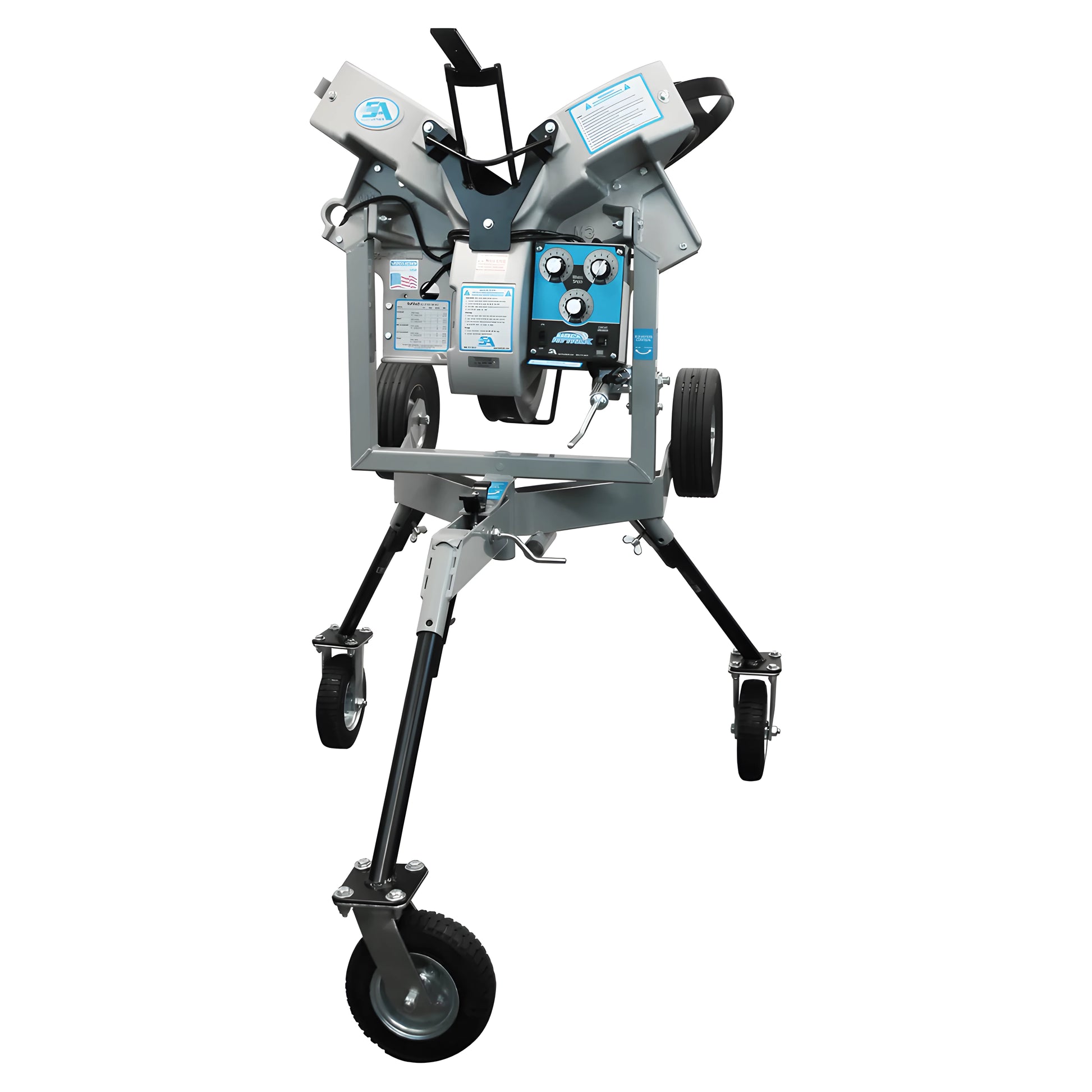 Sports Attack Softball Machine designed for accurate pitching and training athletes
