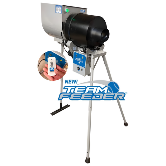Sports Attack Team Feeder Practice Machine with Remote Control for Sports Training Sessions