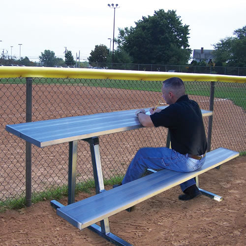 Jaypro Scorer Table (Outdoor) with Bench - 7-1/2 ft. - Portable Jaypro