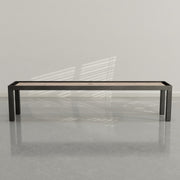 District Mills Steel Parsons Shuffleboard Table