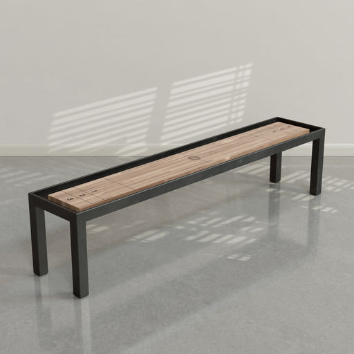 District Mills Steel Parsons Shuffleboard Table