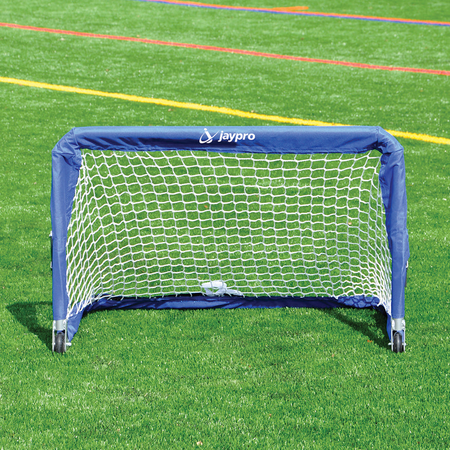 Jaypro Soccer Training Goal - Goal Runner  (2 ft.H x 3 ft.W) (Blue)