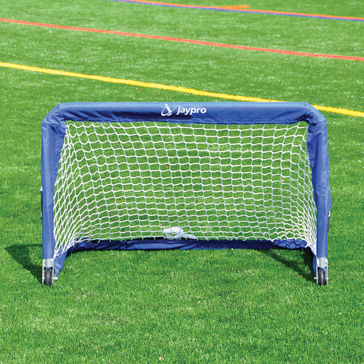 Jaypro Soccer Training Goal - Goal Runner  (2 ft.H x 3 ft.W) (Blue)