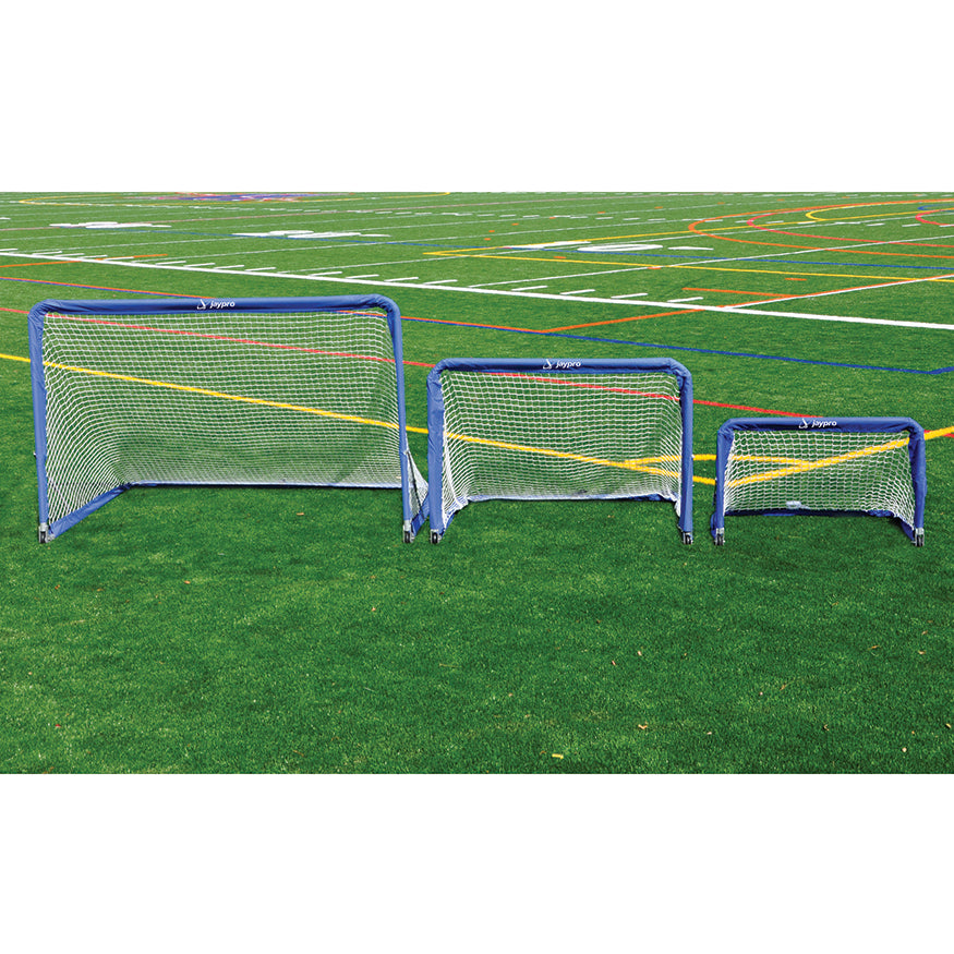 Jaypro Soccer Training Goal - Goal Runner  (3 ft.H x 4 ft.W) (Blue)